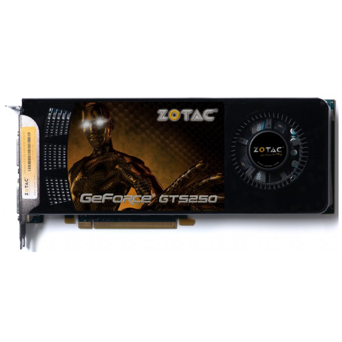картинка Видеокарта Zotac GeForce GTS250 512Mb DDR3 (ZT-20103-10P) от магазина КомпьютерЦентр