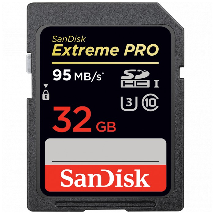 картинка Карта памяти SanDisk 32Gb SDHC Extreme Pro UHS-I (SDSDXPA-032G-X46) от магазина КомпьютерЦентр