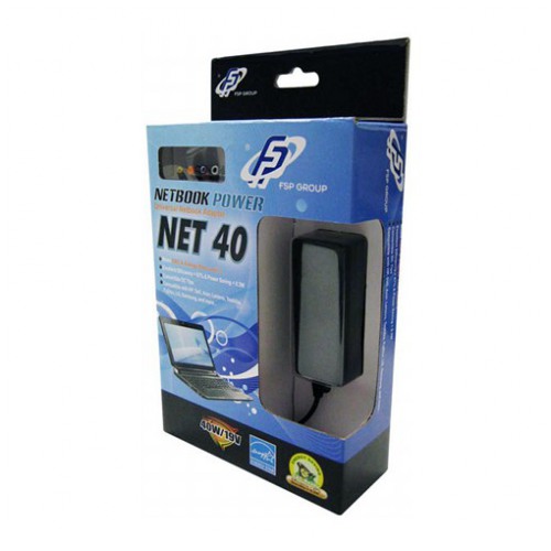 картинка Универсальный блок питания для ноутбука FSP Net40 19V 40W (Net_40) от магазина КомпьютерЦентр