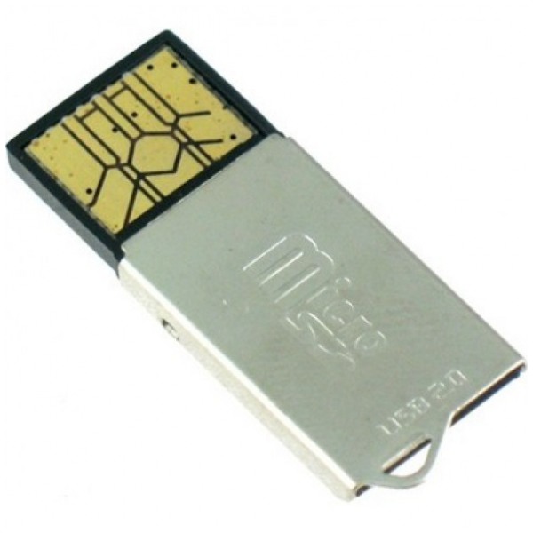 картинка Картридер внешний Siyoteam SY-T90 USB2.0 MicroSD Metal (SY-T90) от магазина КомпьютерЦентр