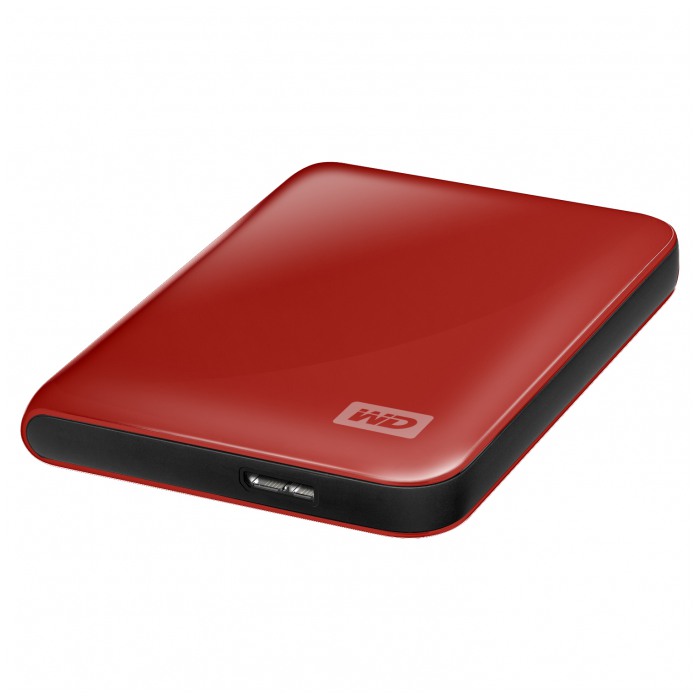 картинка Жесткий диск внешний Western Digital 500Gb My Passport Essential 2.5″ Красный USB 3.0 (WDBACY5000ARD-EESN) от магазина КомпьютерЦентр