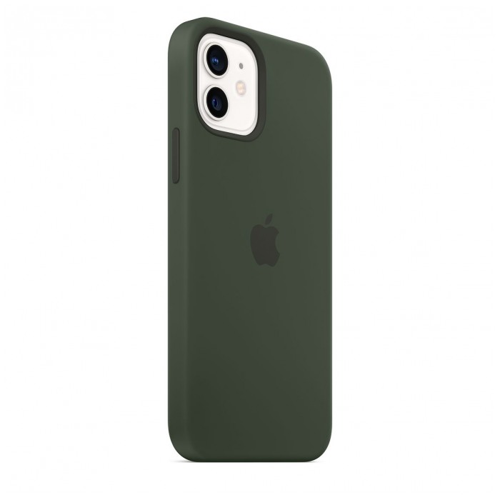 картинка Чехол Apple Silicone Case Simple for iPhone 12 mini Хвойно-Зеленый от магазина КомпьютерЦентр