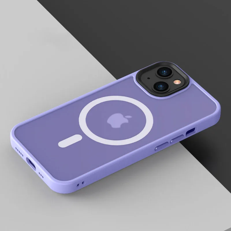 картинка iPhone 15 Pro Max 6,7'' Jingle Matt case MagSafe Glycine от магазина КомпьютерЦентр