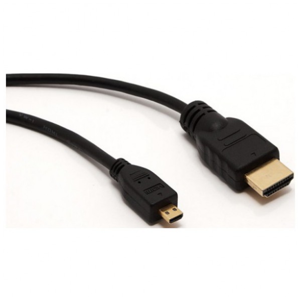 картинка Кабель ATcom HDMI-microHDMI 2m v1.4a Black Blister (RH-Z1185B) от магазина КомпьютерЦентр