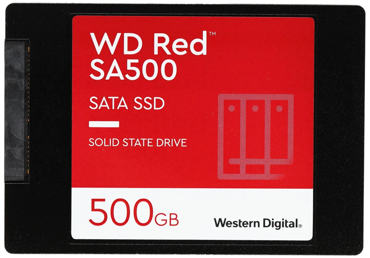 картинка SSD накопитель 500Gb 2.5'' WD Red SA500 SATAIII (WDS500G1R0A) от магазина КомпьютерЦентр