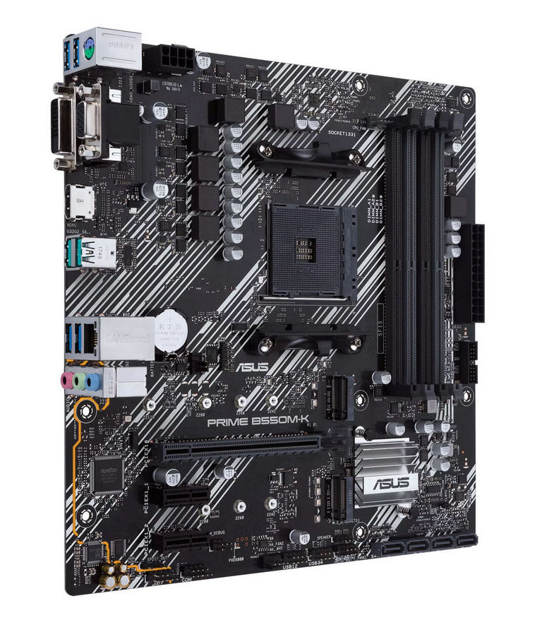картинка Материнская плата Asus PRIME B550M-K от магазина КомпьютерЦентр