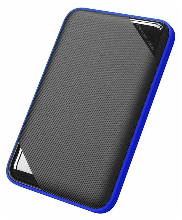 картинка HDD внешний 1Tb SiliconPower 2.5''; Armor A62; USB3.0, Black/ Blue (SP010TBPHD62SS3B) от магазина КомпьютерЦентр