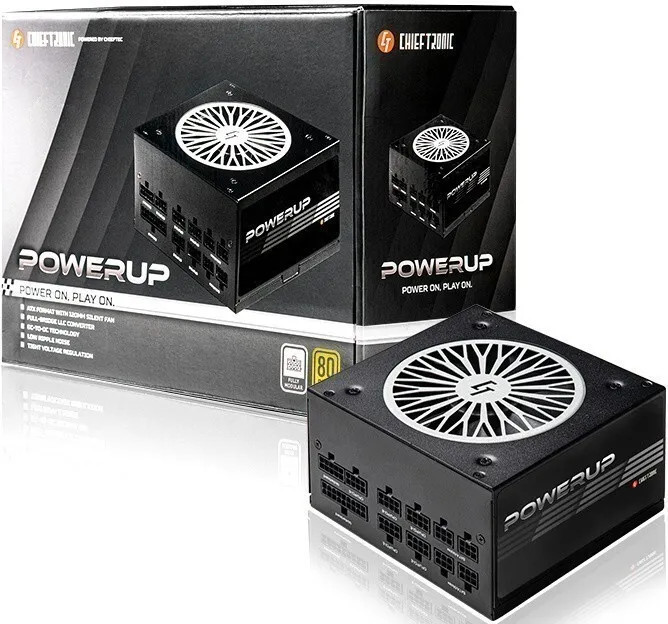 картинка Блок питания Chieftec CHIEFTRONIC PowerUp GPX-850FC, 850W от магазина КомпьютерЦентр