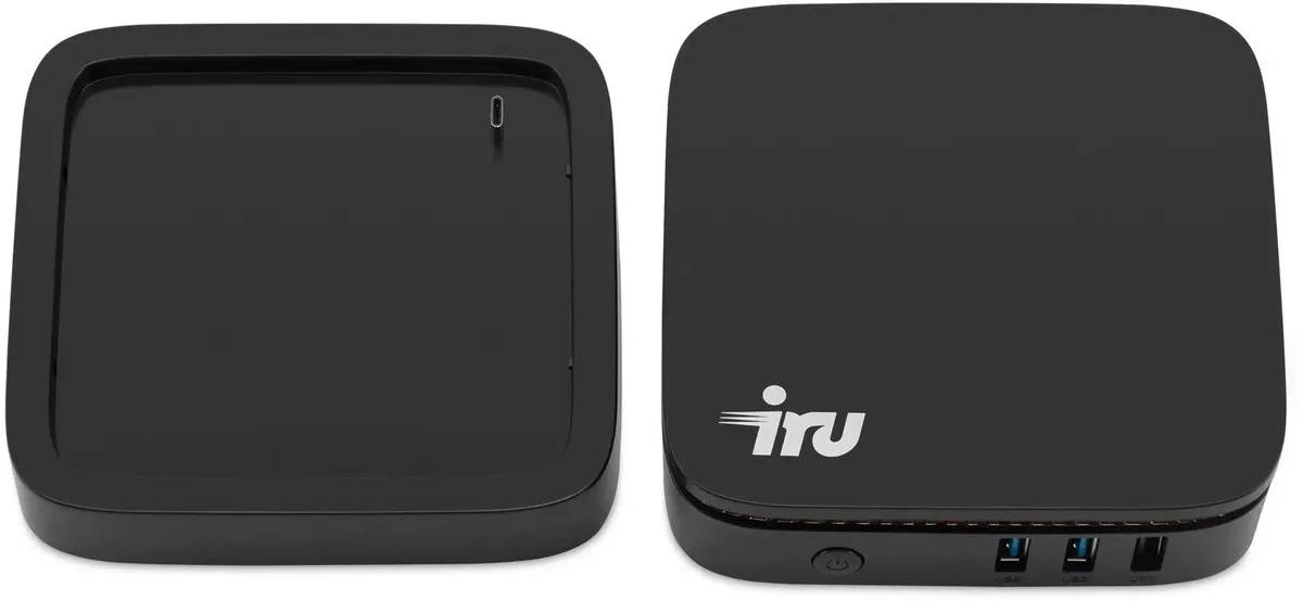картинка Неттоп iRU 110JLCN, Intel Celeron N5105, DDR4 8ГБ, 256ГБ(SSD), Intel UHD Graphics, noOS, черный (1975163) от магазина КомпьютерЦентр