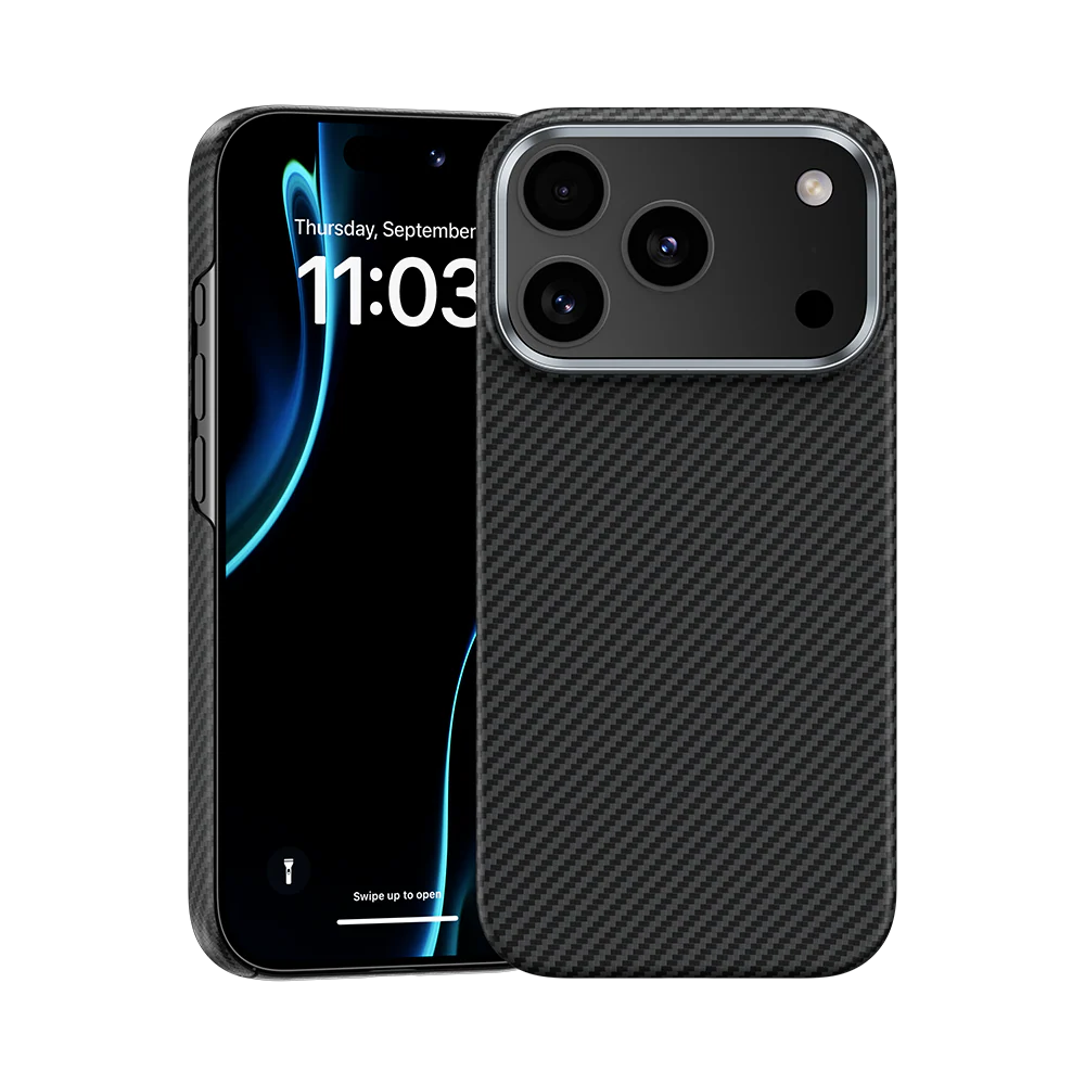картинка Чехол Benks ArmorAir Case built with Kevlar 600D для iPhone 17 Pro 6.3'' Black (C.K.FL.AP.BK.0069) от магазина КомпьютерЦентр