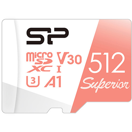 картинка Карта памяти 512Gb microSDXC Silicon Power Superior A1+ adapter (SP512GBSTXDV3V20SP) от магазина КомпьютерЦентр