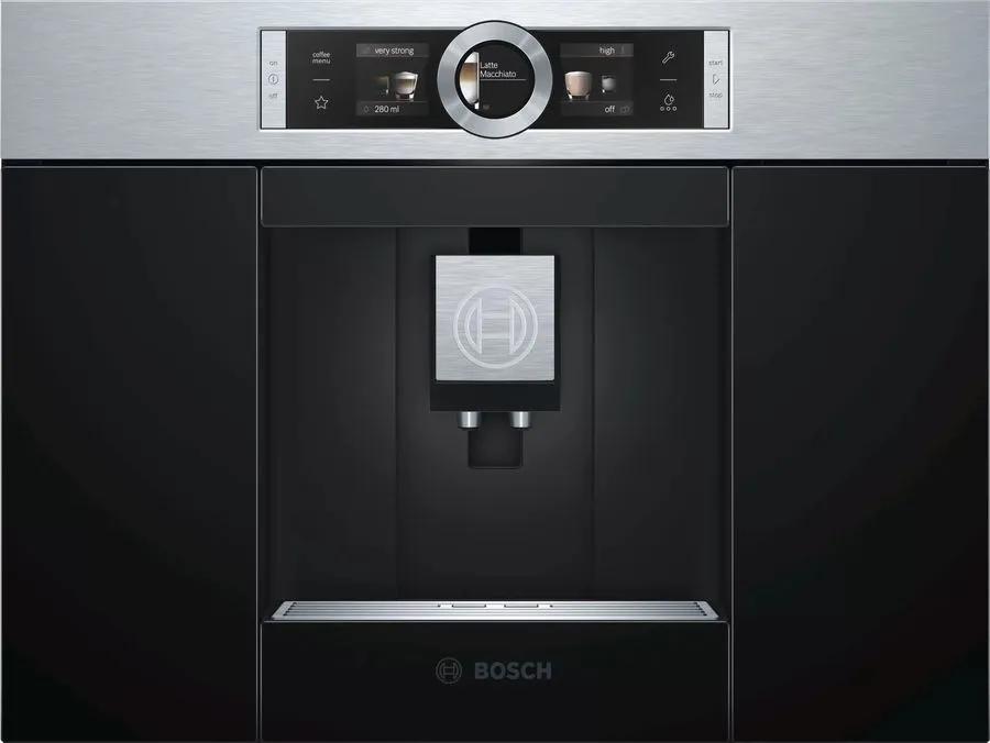картинка Кофемашина Bosch CTL636ES1 черный/ серебристый от магазина КомпьютерЦентр