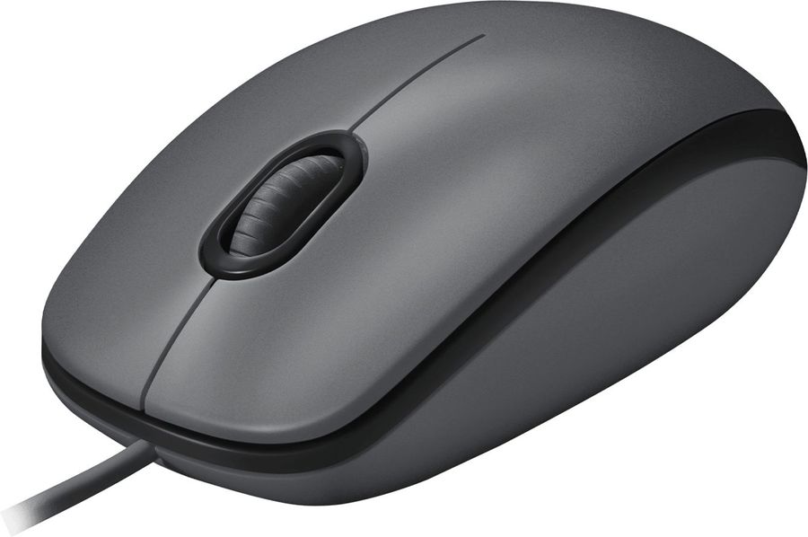 картинка Мышка Logitech M90 Gray (910-001793) от магазина КомпьютерЦентр