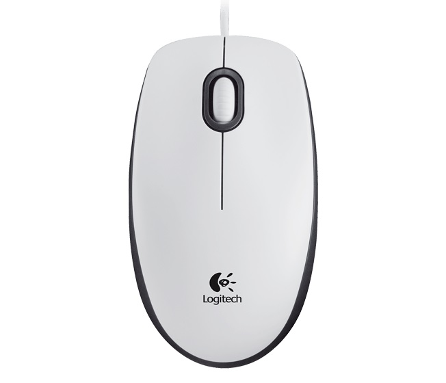 картинка Мышка Logitech M100 Optical, USB, White (910-005004) от магазина КомпьютерЦентр