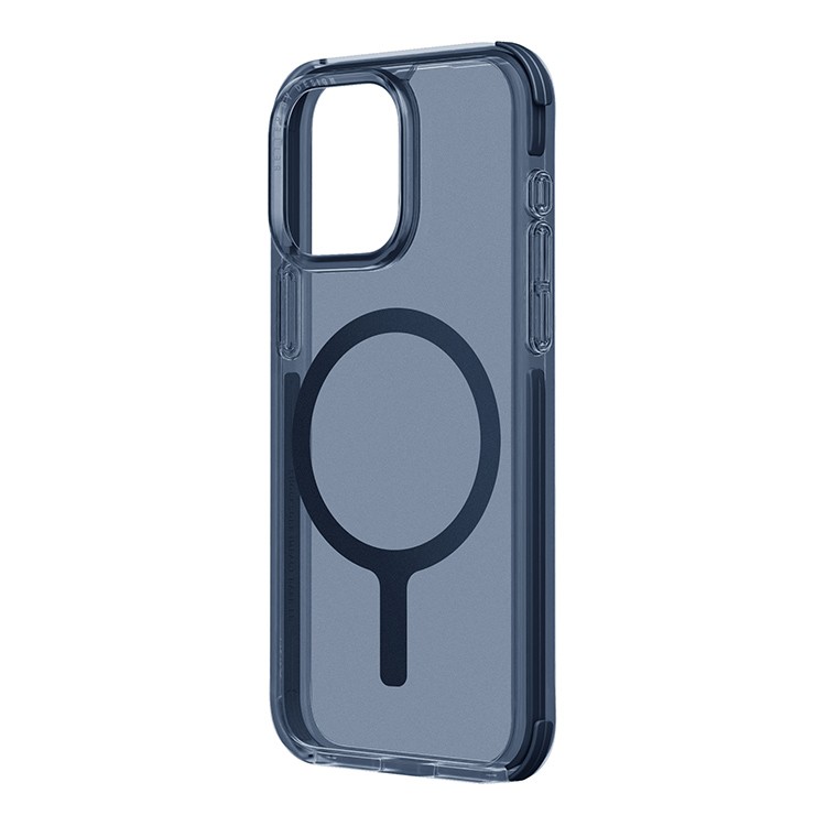 картинка Чехол Uniq HYBRID MAGCLICK CHARGING (MagSafe) COMBAT (AF) для iPhone 15 Pro 6.1'', синий дым (Smoke Blue) IP6.1P(2023)-COMAFMSBU от магазина КомпьютерЦентр