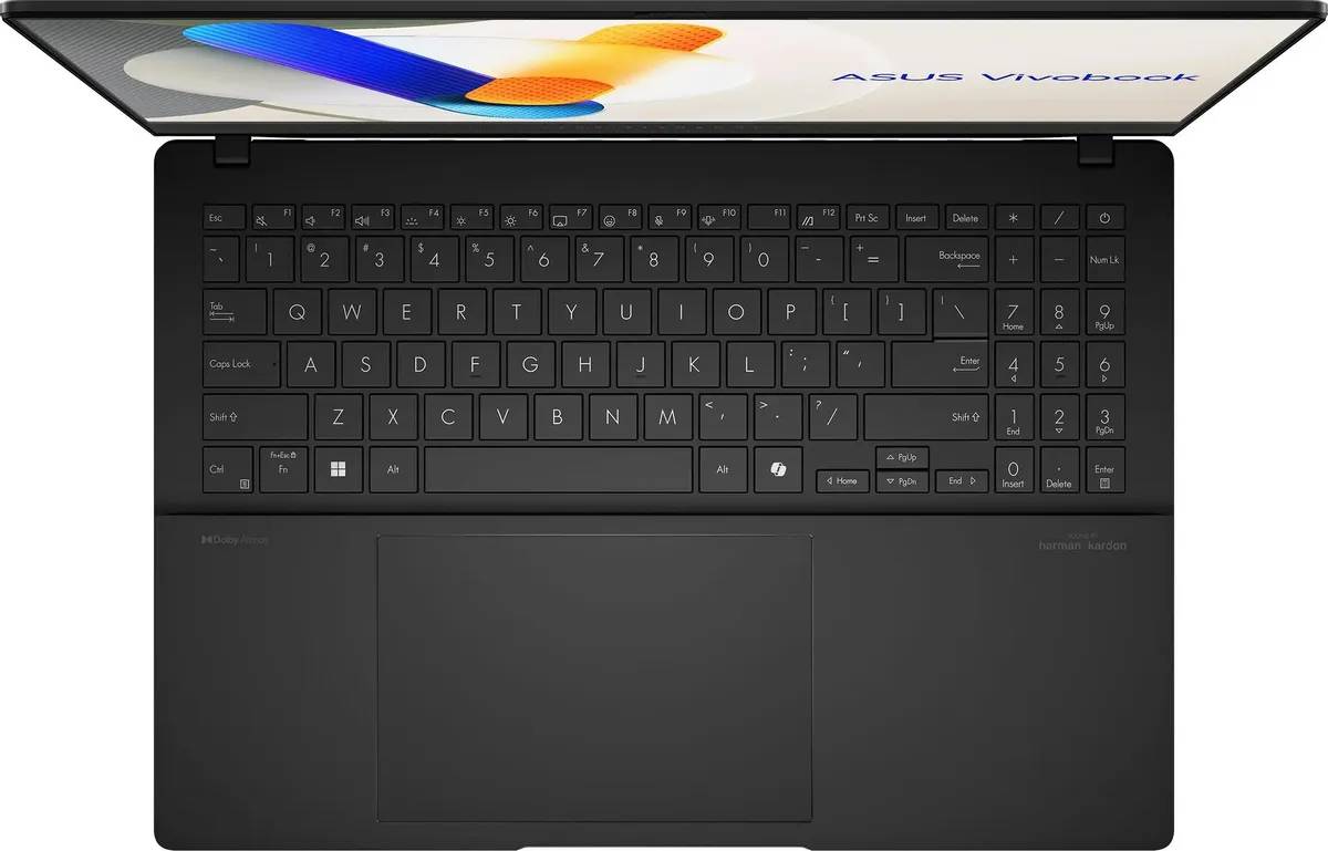 картинка Ноутбук ASUS VivoBook S 15 OLED S5506MA-MA070W 15.6'' OLED 3K (2880x1620)/  Core Ultra 9 185H/ 16Gb/ 1Tb SSD/  WiFi/  BT/  Cam/  Win 11 Home/  Black от магазина КомпьютерЦентр