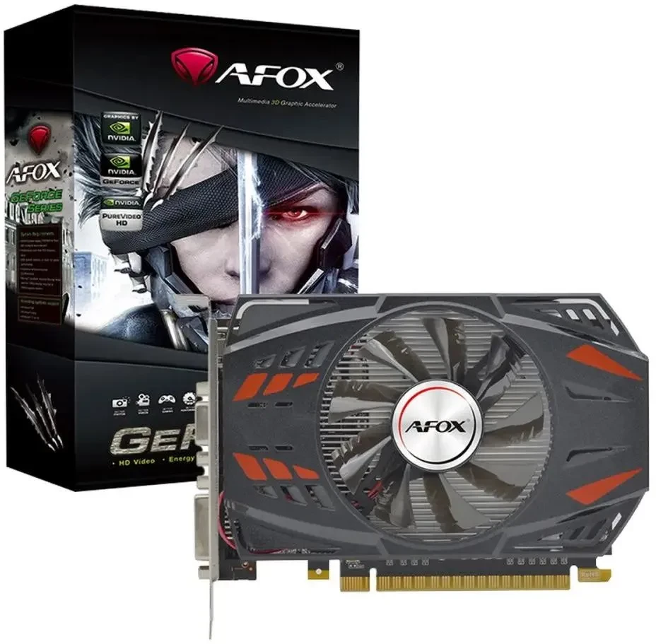 картинка В/ к 2Gb GDDR5 AFOX NVIDIA GeForce GT 740 AF740-2048D5H3-V2 2ГБ 128 bit, 993 МГц/ 5000 МГц, PCI-E 3.0, HDMI х 1, DVI х 1, VGA х 1 от магазина КомпьютерЦентр