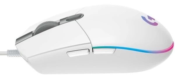 картинка Мышка Logitech G102 Lightsync Gaming, USB, White (910-005824) от магазина КомпьютерЦентр