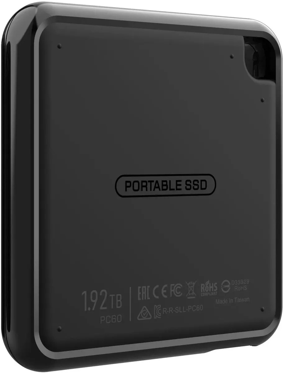 картинка SSD внешний 512Gb 1.8'' SiliconePower PC60 USB3.2 Type-C Black (SP512GBPSDPC60CK) от магазина КомпьютерЦентр