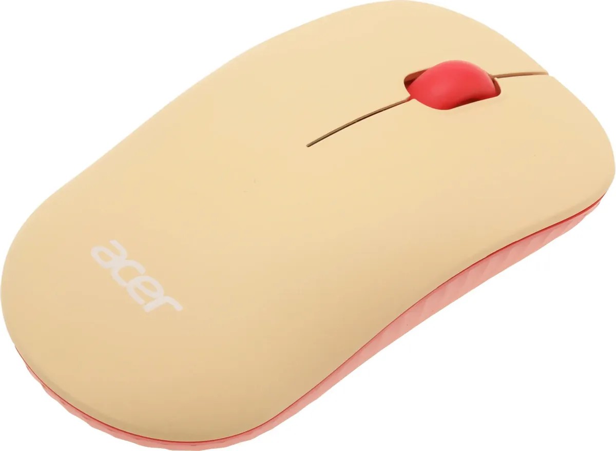 картинка Комплект Acer OCC205 клав:розовый/ бежевый мышь:розовый/ бежевый USB беспроводная slim Multim (ZL.ACCEE.00F) от магазина КомпьютерЦентр