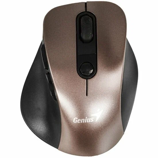картинка Мышка Genius Ergo 9000S шампань титановый Wireless (31030038402) от магазина КомпьютерЦентр