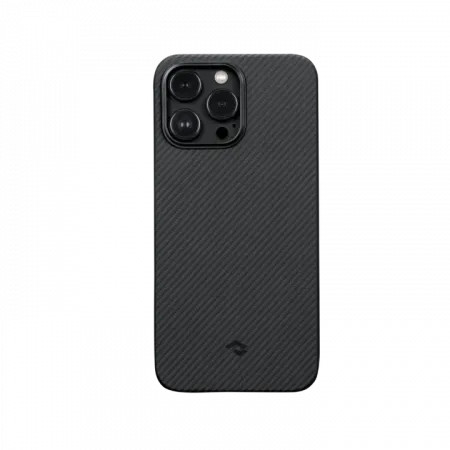 картинка Чехол-накладка Pitaka MagEZ Case 3 Black/ Grey for iPhone 14 Pro Max от магазина КомпьютерЦентр