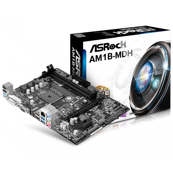 картинка Материнская плата ASRock AM1B-MDH sAM1 (AM1B-MDH) от магазина КомпьютерЦентр