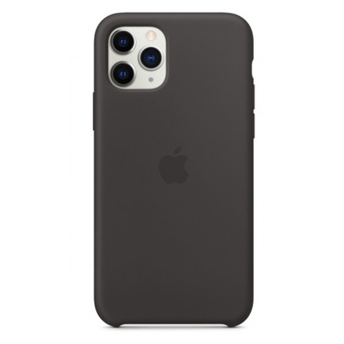картинка Чехол Apple Silicone Case Logo for iPhone 11 Pro Black от магазина КомпьютерЦентр