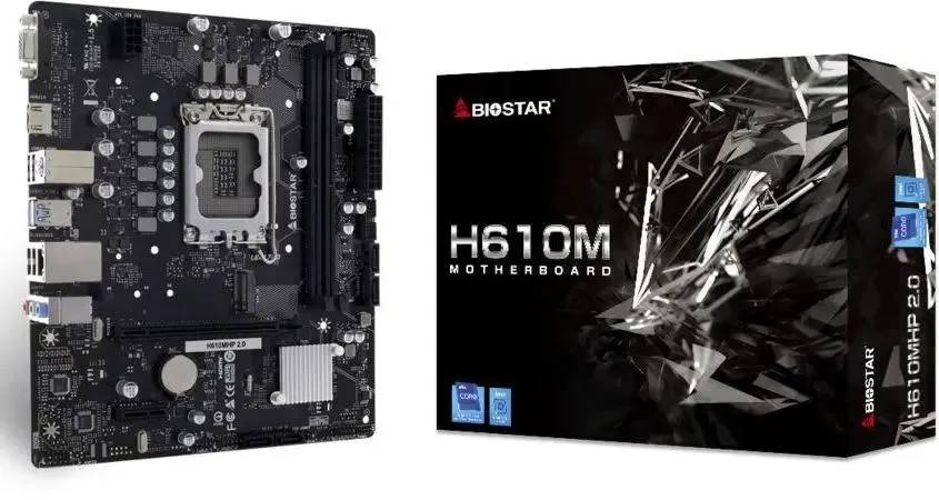 картинка Материнская плата Biostar H610MHP 2.0 Soc-1700 Intel H610 2xDDR4 mATX от магазина КомпьютерЦентр