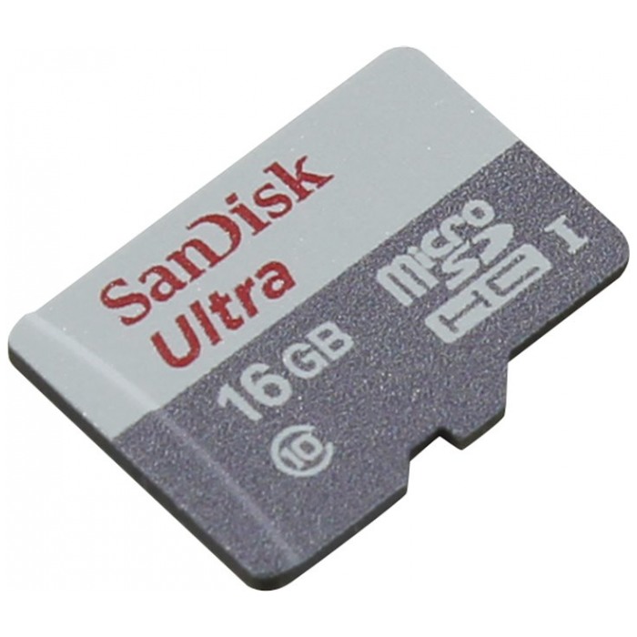 картинка Карта памяти SanDisk 16Gb microSDHC Class10 Ultra 80 без адаптера (SDSQUNS-016G-GN3MN) от магазина КомпьютерЦентр