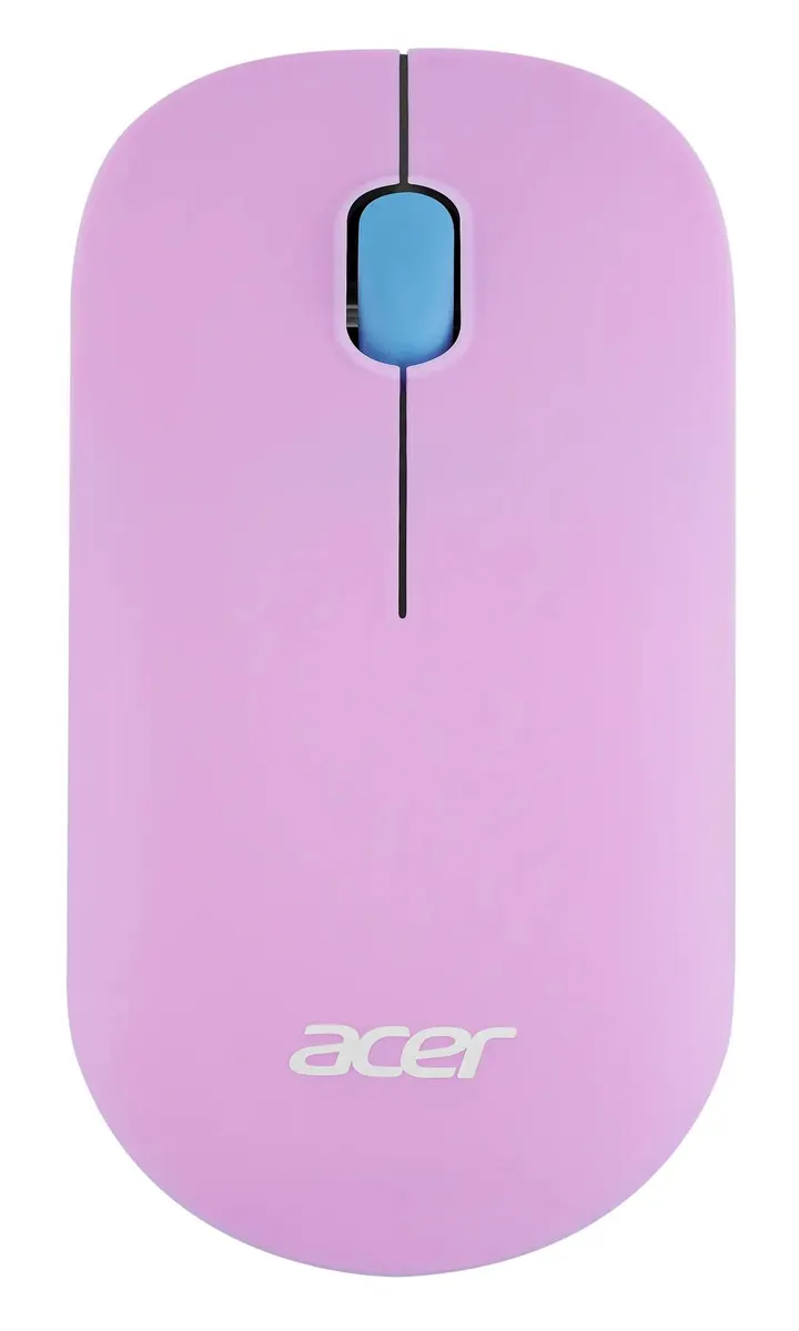 картинка Мышь Acer OMR200 зеленый/ фиолетовый беспроводная USB для ноутбука (ZL.MCEEE.021) от магазина КомпьютерЦентр