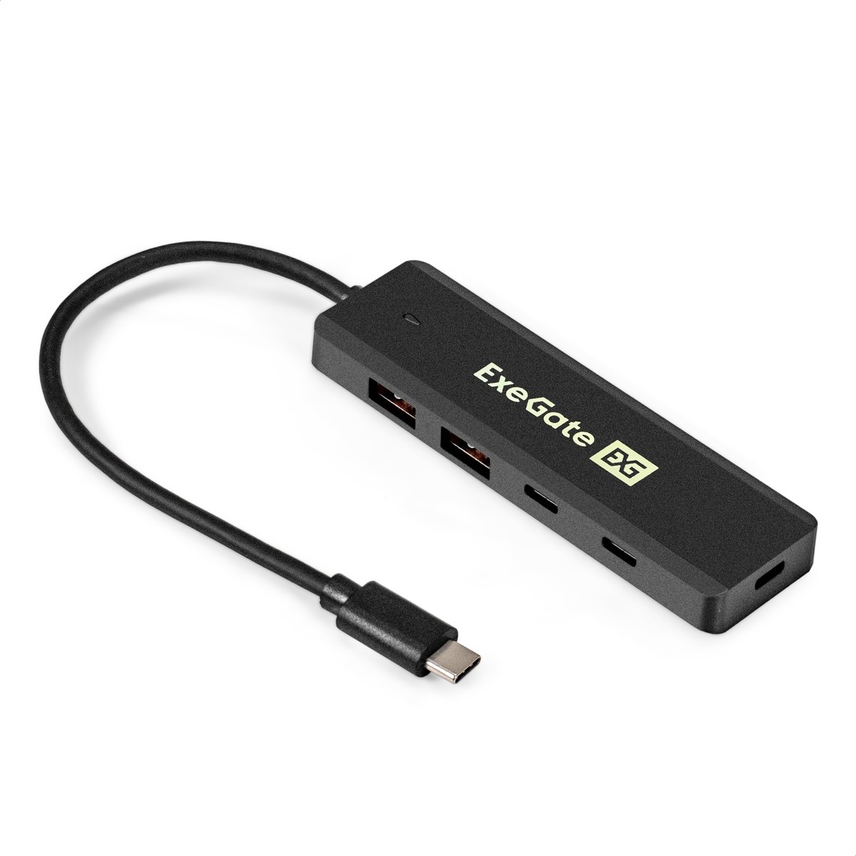 картинка HUB 4-port ExeGate DUB-2C2P/ 10G (USB Type C --> 2xUSB3.2 Type-A / 2xUSB3.2 Type-C) 298169 от магазина КомпьютерЦентр