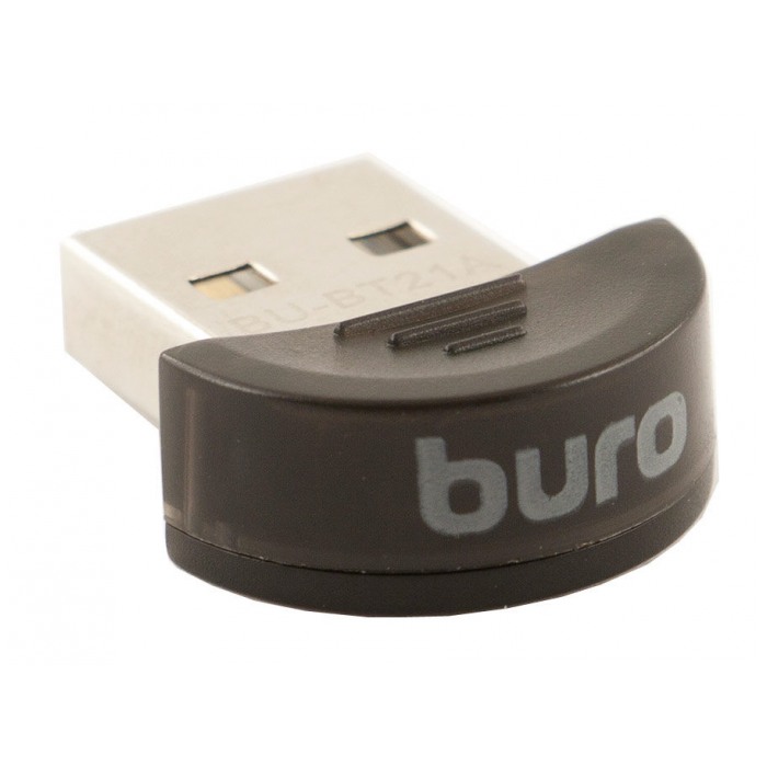 картинка USB Bluetooth Buro Bluetooth 2.1 + EDR Class 2 10m Black (BU-BT21A) от магазина КомпьютерЦентр