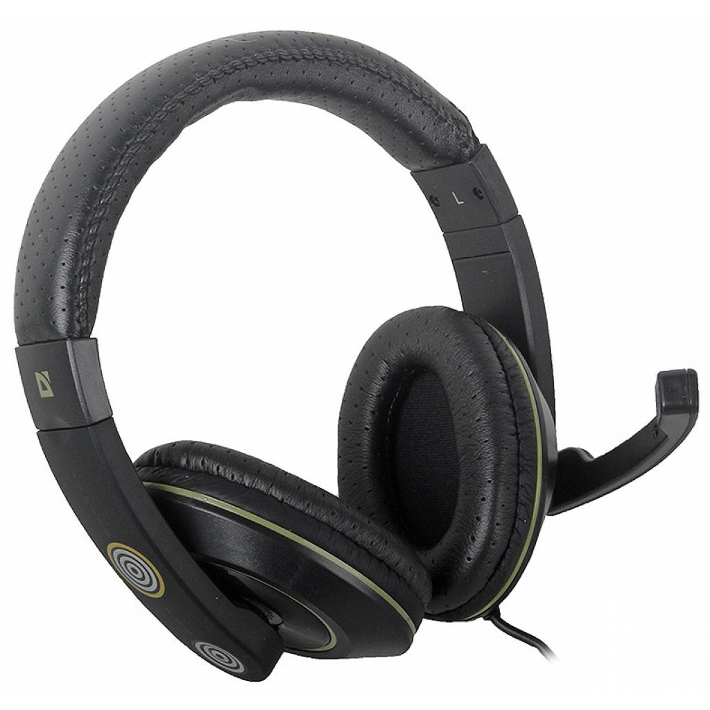 картинка Гарнитура Defender Warhead G-110 Black Gaming (64102) от магазина КомпьютерЦентр