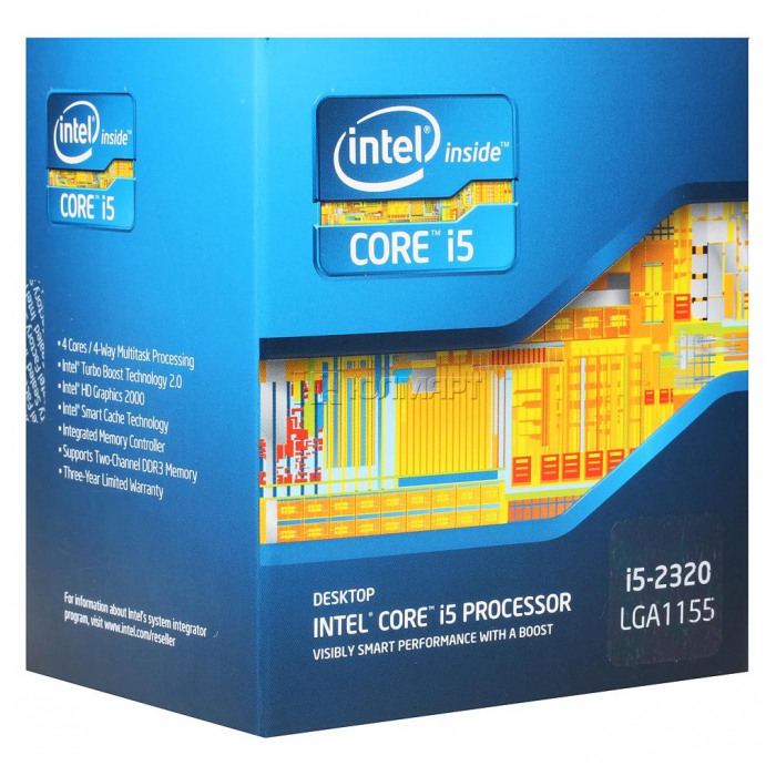 картинка Процессор Intel Core i5-2320 Box от магазина КомпьютерЦентр