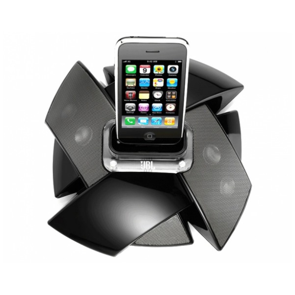 картинка Акустика с док-станцией JBL On Stage IV Black (JBL-OSIV/BL) от магазина КомпьютерЦентр