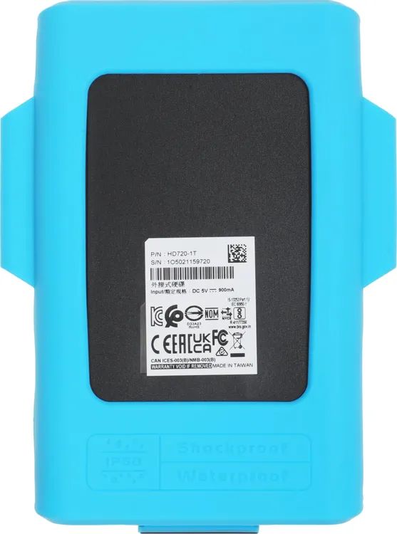 картинка HDD внешний 1Tb A-DATA 2.5'' HD720 Blue; USB3.1; (AHD720-1TU31-CBL) от магазина КомпьютерЦентр