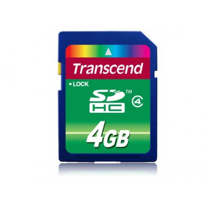 картинка Карта памяти Transcend 4Gb SDHC Class 4 (TS4GSDHC4) от магазина КомпьютерЦентр