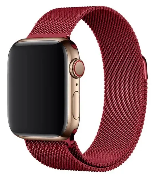 картинка Ремешок Apple Watch Milanese Loop 42mm Metal Wine Red от магазина КомпьютерЦентр
