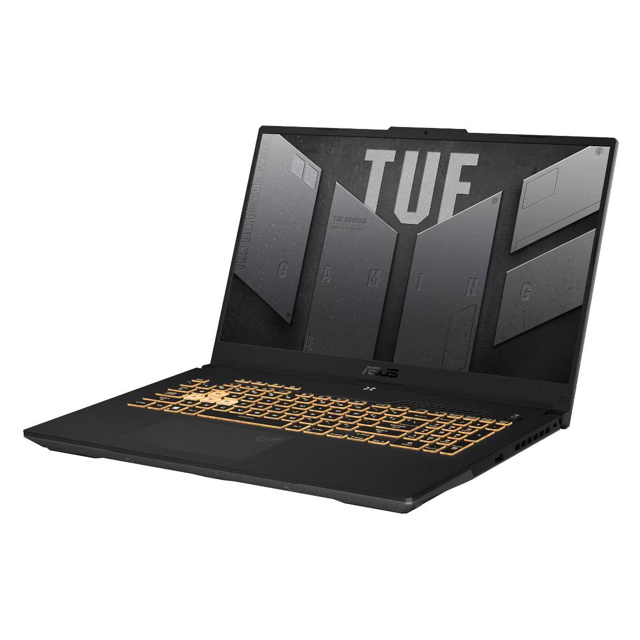 картинка Ноутбук ASUS TUF Gaming FX707ZC4-HX097, 17.3'', IPS, FHD, Intel Core i5 12500H, 16ГБ, 512ГБ SSD, NVIDIA GeForce RTX 3050, DOS, Mecha Gray от магазина КомпьютерЦентр