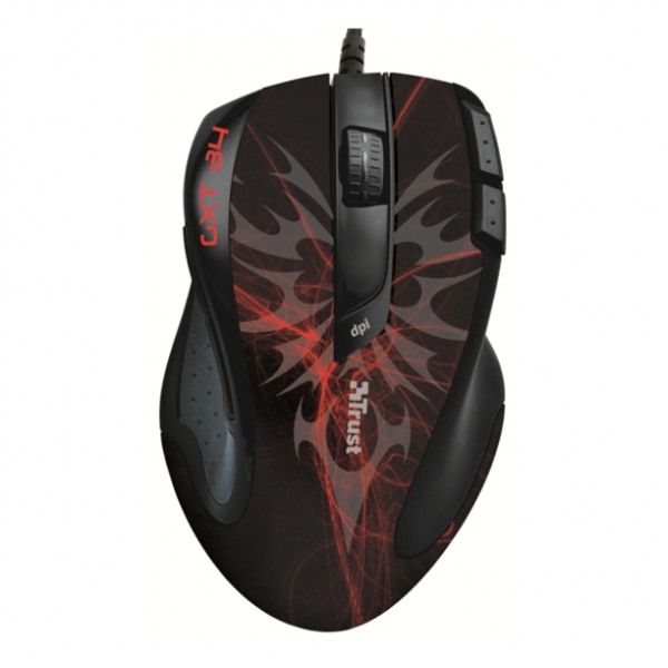 картинка Мышка Trust GXT34 Mobile Gaming Mouse USB Black (18249) от магазина КомпьютерЦентр
