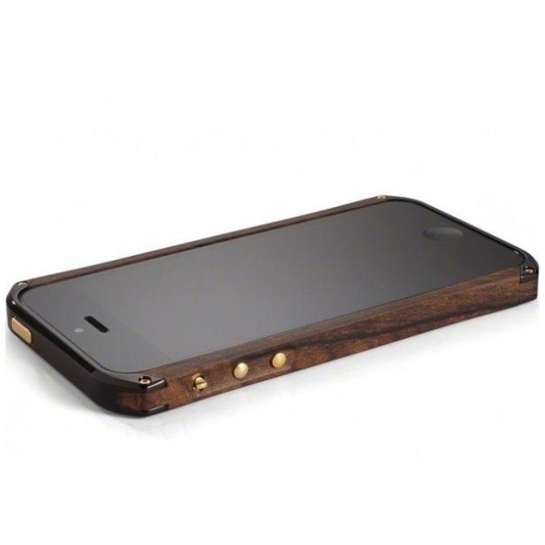 картинка Чехол Element Case Ronin First Edition Black/ Ziricote Wood for iPhone 5 от магазина КомпьютерЦентр