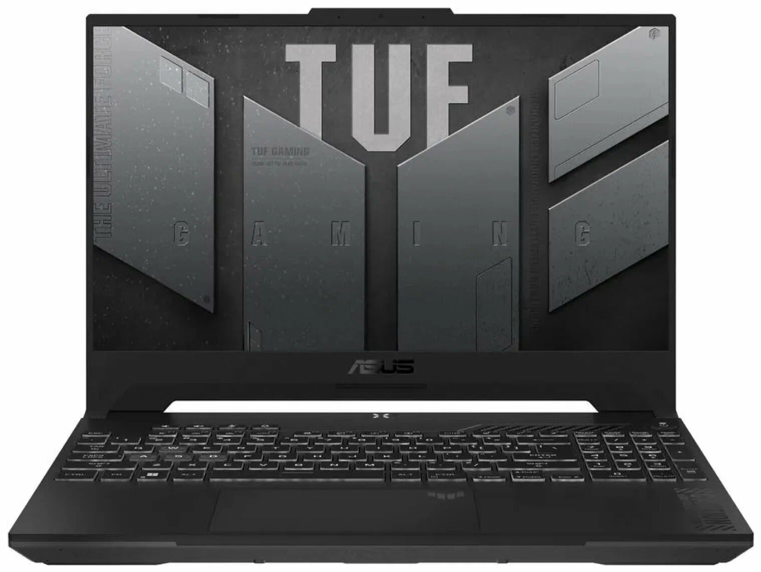 картинка Ноутбук ASUS TUF Gaming F15 FX507ZC4-HN299 15.6'' FHD 144Гц/  Intel Core i5-12500H/  RAM 16 ГБ/  SSD 512 ГБ/  GeForce RTX 3050 4 Гб/  DOS/  Black (90NR0GW1-M00T60) от магазина КомпьютерЦентр