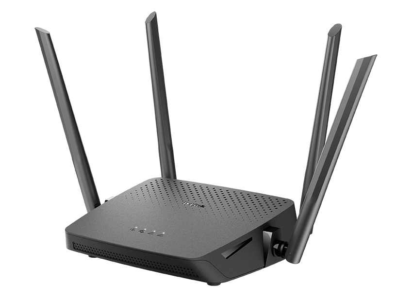 картинка Маршрутизатор D-Link DIR-825/ RU/ R5 AC1200, черный от магазина КомпьютерЦентр