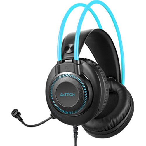 картинка Гарнитура A4-Tech Fstyler FH200i Gray/ Blue от магазина КомпьютерЦентр