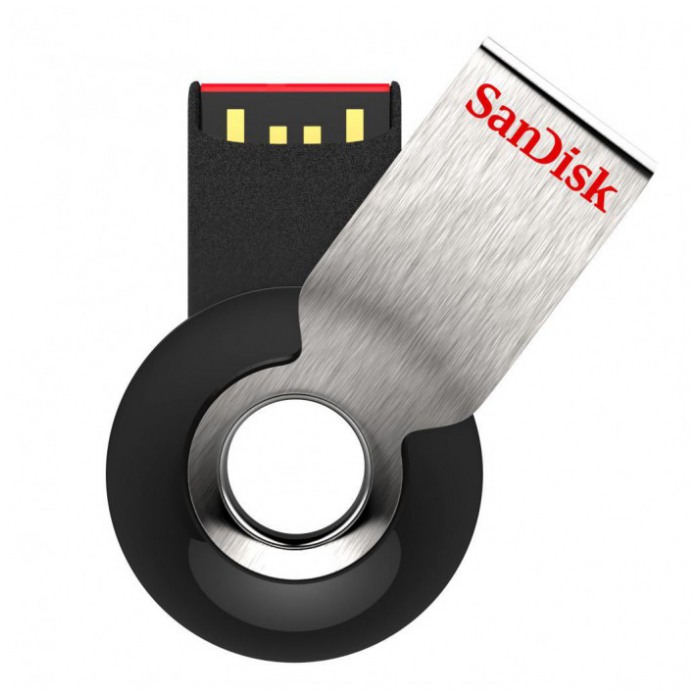 картинка Флешка USB SanDisk 32Gb Orbit Black (SDZ58-032G-B35) от магазина КомпьютерЦентр
