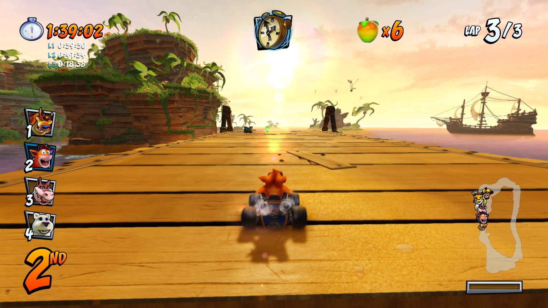 картинка Игра Crash Team Racing Nitro-Fueled (PlayStation 4, Английская версия) от магазина КомпьютерЦентр