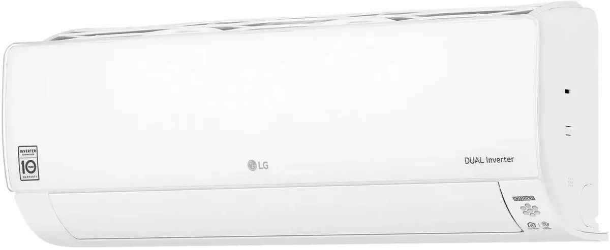 картинка Сплит-система инверторная LG Evo Max DC09RH настенная, до 25м2, 9000 BTU, с голосовым помощником, (комплект из 2-х коробок) от магазина КомпьютерЦентр