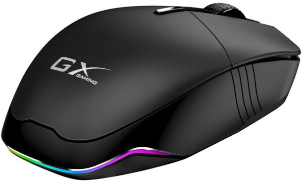 картинка Мышка Genius Scorpion M58250, беспроводная игровая, RGB, Black (31060001401) от магазина КомпьютерЦентр