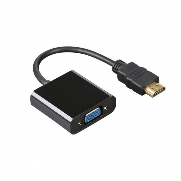 картинка Адаптер HAMA HDMI/ VGA (f) 0.1m (0005456900001) от магазина КомпьютерЦентр
